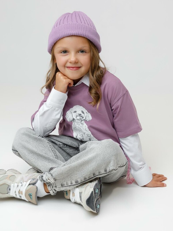 фуфайка (футболка) для дев